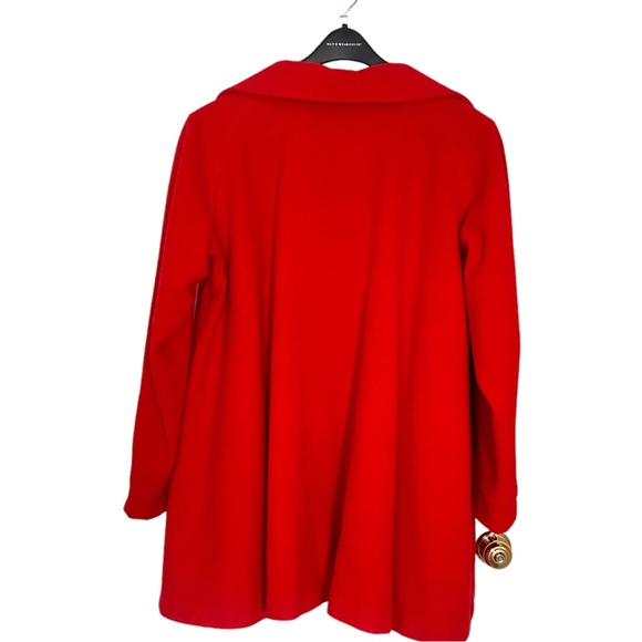 Stunning Red (2) Piece 100% Wool Jermikko Suiting Separates - Picture 10 of 16